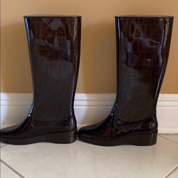 fendi rain boots